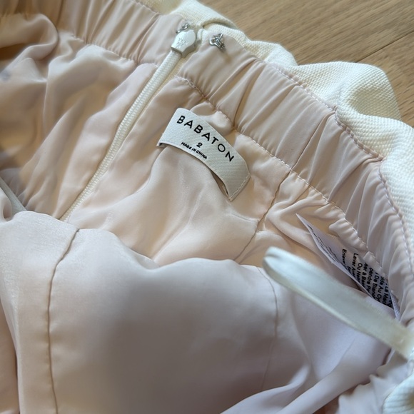 Aritzia Strapless Ruffle romper - Picture 2 of 5